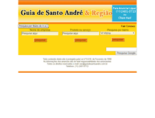 Tablet Screenshot of guiadesantoandre.com.br